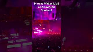 Morgan Wallen performs “Cowgirls” at Arrowhead Stadium morganwallen country subscribe music [upl. by Valerie404]