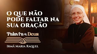 Palavra de Deus  O que não pode faltar na sua oração Lc 1818 Ir Maria Raquel 1611 [upl. by Ahsekyw]