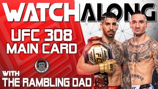 UFC 308  Topuria vs Holloway  Main Card Watch Party [upl. by Khalil345]