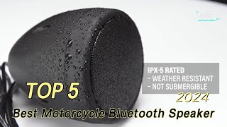 TOP 5 Best Motorcycle Bluetooth Speaker 2024 [upl. by Goraud280]