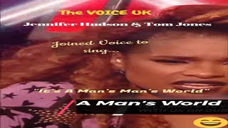 Jennifer Hudson amp Tom Jones Joined Voice to Sing quotIts A Mans Worldquot [upl. by Arnaud162]