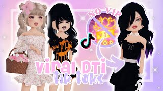 testing VIRAL TIK TOK hacks in Dress to Impress WORKED [upl. by Enaillil]