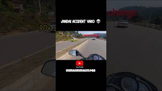 Near To Accident 💀 bikers crash motovlog shorts [upl. by Imray695]