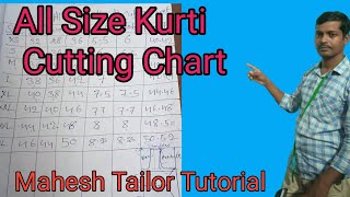 kurti cutting measurement chartkurti cutting and stitching chart kurti charts odia [upl. by Dulcie]