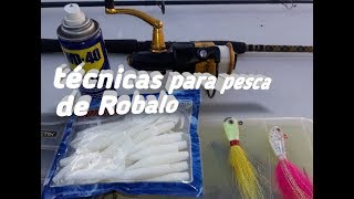 Tipos de Señuelos para pesca de robalo 2 [upl. by Nettle]