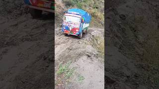 The Truck is not Able to Climb the Slip Hook in Humla Road🙄shortvideo offroadslippy roadhumla [upl. by Hanaj]