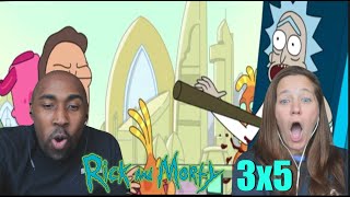 Rick and Morty 3x5 quotThe Whirly Dirly Conspiracyquot Reaction [upl. by Notselrahc]