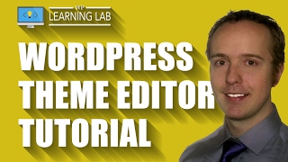 Quick WordPress Theme Editor Tutorial  WP Learning Lab [upl. by Cioban]