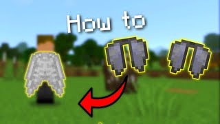 Minecraft Bedrock Edition  How to wear Custom Capes  118 tutorial [upl. by Acsot]