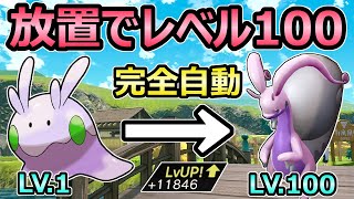 完全放置でレベル上げ 最強の経験値稼ぎ 自動でレベル100 【Pokémon LEGENDS レジェンズ アルセウス】 [upl. by Ahsiam243]