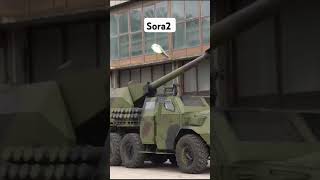 SORA 2 haubica  projekat VTI howitzer serbia [upl. by Sugden]