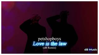 Pet Shop Boys  Love Is The Law dB Remix [upl. by Rexferd]