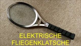 Elektrische Fliegenklatsche  Insekten Schroter [upl. by Mariejeanne]