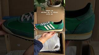 Unbox my new adidas SL 72 shoes with me adidassl72 adidashaul adidas sneakerhead unboxingvideo [upl. by Tova998]