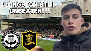 LIVINGSTON STILL UNBEATEN  PARTICK THISTLE vs LIVINGSTON VLOG [upl. by Jilly]