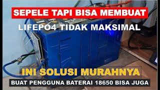 Penyebab Baterai LifePo4 Plts Offgrid Tidak Maksimal [upl. by Arvo947]