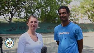 Sports Diplomacy  Tennis Star Ramkumar Ramanathan [upl. by Nitsir721]