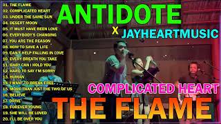 Antidote Band Nonstop Love Songs  Nonstop Slow Rock Love Songs 2023  The Flame Complicated Heart [upl. by Nolek]