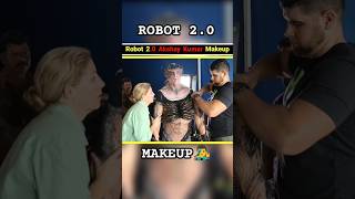 Robot 20 Akshay Kumar Makeup  robot20 akshaykumar shorts bollywood robotmakeup viral fact [upl. by Melone]