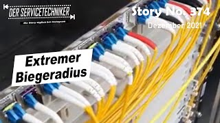 DER SERVICETECHNIKER Story No 374  Extremer Biegeradius [upl. by Niamreg]