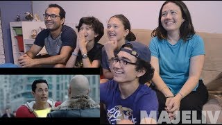 SHAZAM TEASER  TRAILER REACTION  MAJELIV 2018 [upl. by Prent]