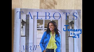 TALBOTS JANUARY 2024 CATALOG  WOMENS CLOTHING SIZES 024  WOMENS ACCESSORIES  CATALOG FLIPTHROUGH [upl. by Atiuqiram910]