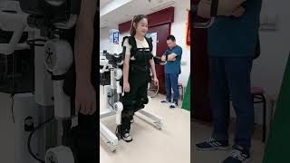 Walking Again After 10 Years of Paralysis with UGO disabled cerebralpalsy rehabilitationrobot [upl. by Murrah]