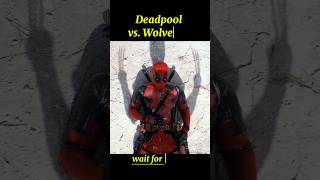 Deadpool vs Wolverine deadpool wolverine shortsfeed mcu mcuedit [upl. by Vedis]