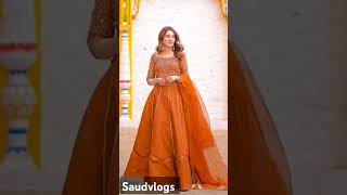 Choose your dream 💭 Orange dresses 🥳👗  Mdsaudvlogs o5t  trends 🧡 viralshorts [upl. by Ibed]