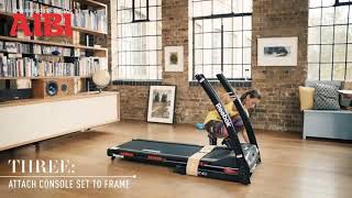 Reebok GT40’s One Series Treadmill – StepbyStep Assembly Guide [upl. by Aiem]