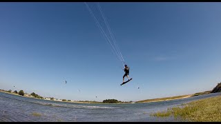 Cours de kitesurf  saut transition  One Launch Kiteboarding [upl. by Courtund]