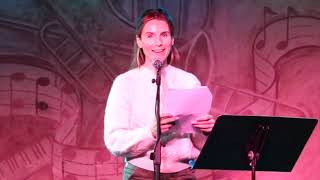 Rachel Beitler at Voice Box with a story of love and lose [upl. by Oflodor]