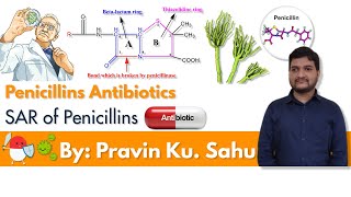 Structure Activity Relationship SAR of penicillins [upl. by Stacy144]