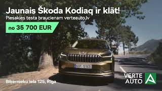 Jaunais Škoda Kodiaq 2024  Verte Auto  Škoda Mežciems [upl. by Halsey229]