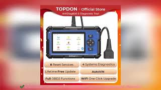 ✔️TOPDON ArtiDiag600S OBD2 Scanner Automotive Diagnostic Tool Code Reader Oil [upl. by Ajad]