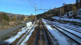 Train Norway  Bergens Banen 36 HD [upl. by Okeim]