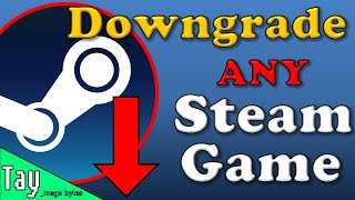 How To Downgrade Any Game from Steam  DepotDownloader Tutorial [upl. by Guglielmo]