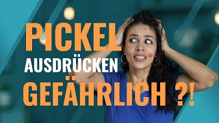 PICKEL AUSDRÜCKEN  Warum du es nicht machen solltest [upl. by Anirhtak]