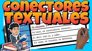 🧩 Los CONECTORES TEXTUALES [upl. by Aihtnyc272]