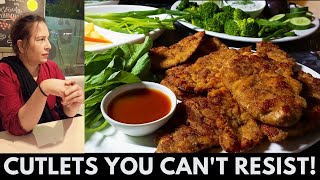 Crispy Fried Chicken Cutlets In Few Mins [upl. by Greeson]