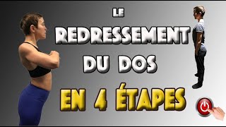 Avoir une BONNE POSTURE en apprenant à redresser son DOS en 4 ETAPES avec BODY REBOOT [upl. by Riehl]