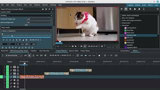 Kdenlive Video Editing Tutorial  Dynamic Text [upl. by Staffard252]