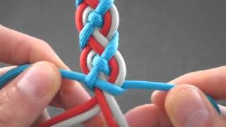 How to Make a Paracord Celtic Bar Bracelet by TIAT [upl. by Mehitable]