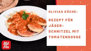 DDRJägerschnitzel mit Tomatensoße und Spirelli Nudeln  BILD der FRAU [upl. by Sothena]