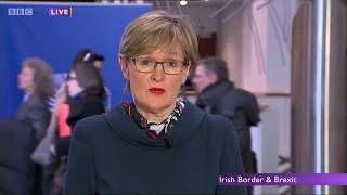 Sammy Wilson and Mairead McGuinness on EU exit document [upl. by Uahsoj710]