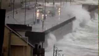 Waterford Storm hits Ireland 2014 Tramore [upl. by Bullion]