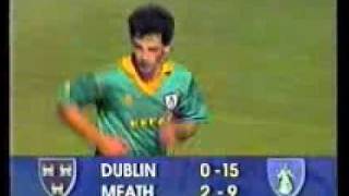 Kevin Foleys Goal amp David Beggys Point  Meath v Dublin 1991  Mícheál OMuircheartaigh [upl. by Weigle699]