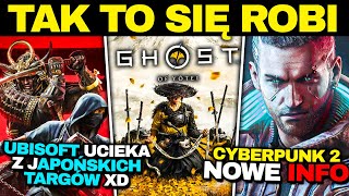 OFICJALNIE Ghost Of Tsushima 2 ZAPOWIEDZIANA — Cyberpunk 2 NOWE INFORMACJE — Ubisoft ucieka z TGS [upl. by Glynnis948]