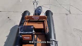 High quality Hypalon Inflatable Cheap RIB Boat [upl. by Anavi]