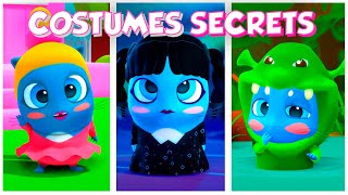 🎭 Costumes Party on Bubbles of Secrets 🤭 Compilation of Best Songs I Covers by The Moonies Official [upl. by Janela]